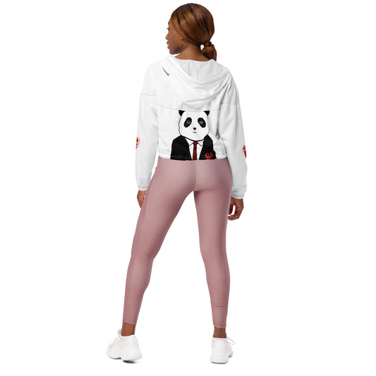 Happy Panda Women’s cropped windbreaker