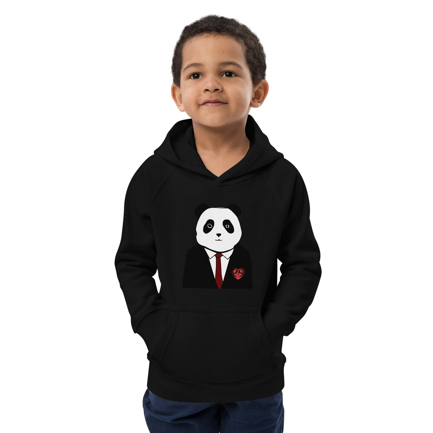 Happy Panda Kids eco hoodie