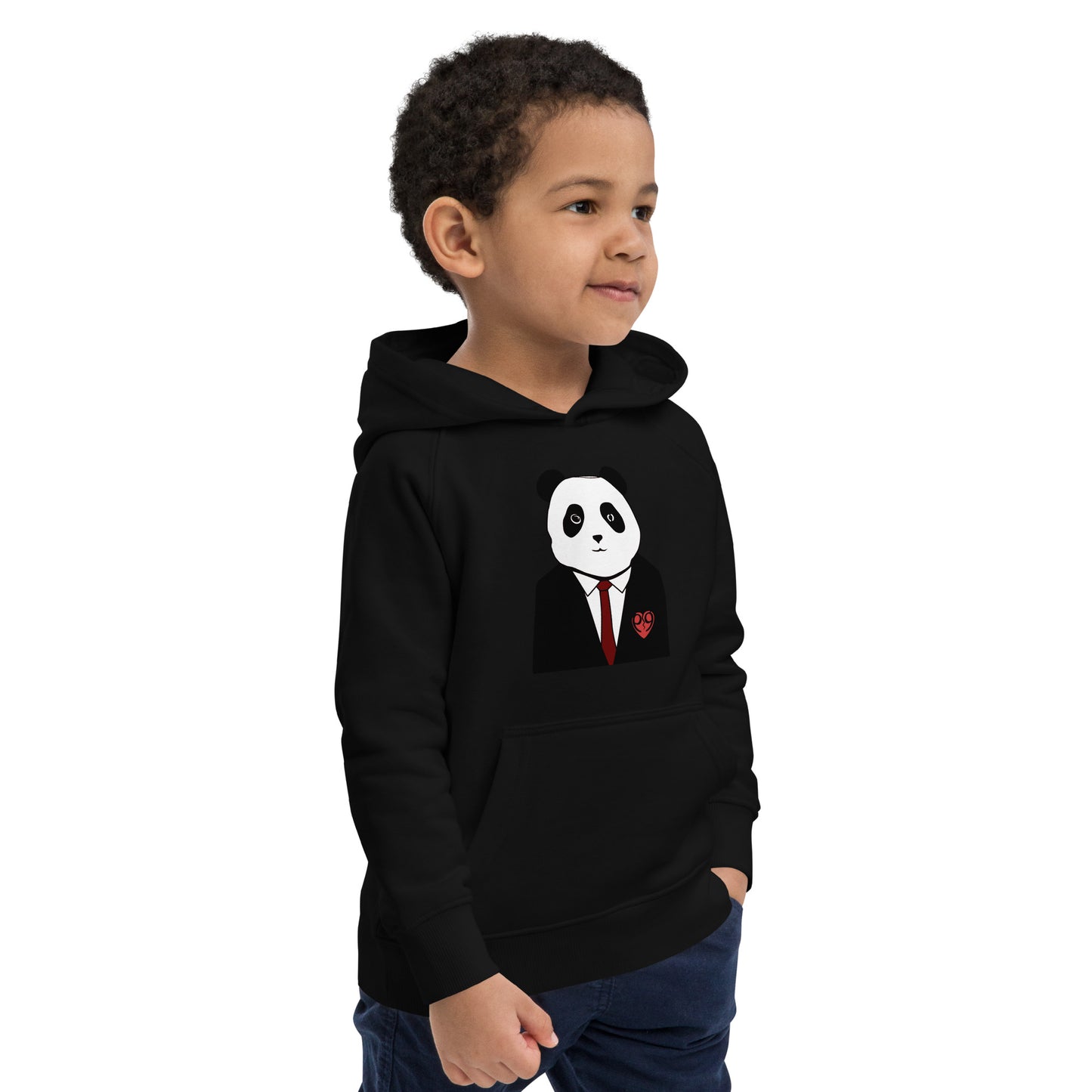 Happy Panda Kids eco hoodie