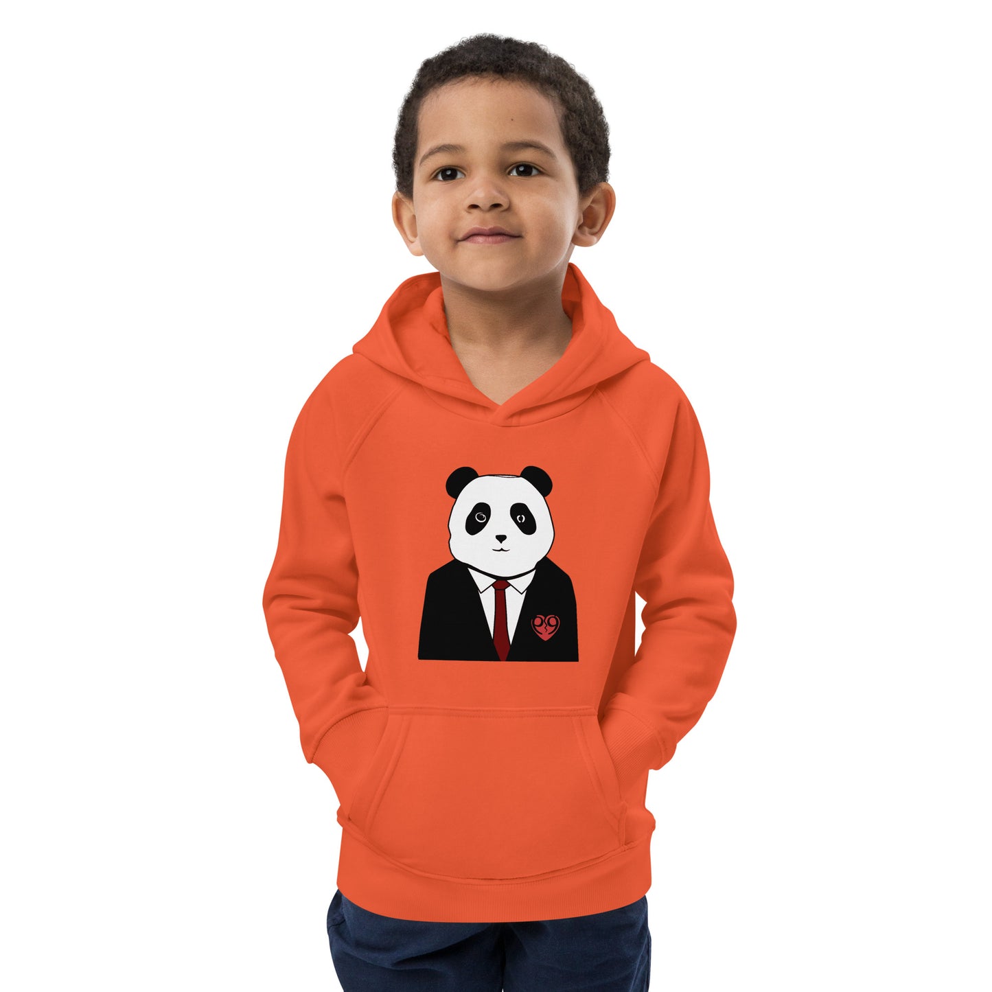 Happy Panda Kids eco hoodie