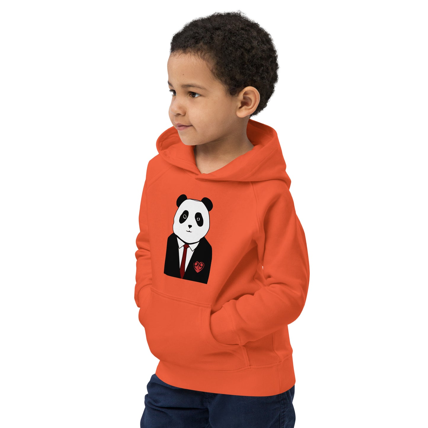 Happy Panda Kids eco hoodie