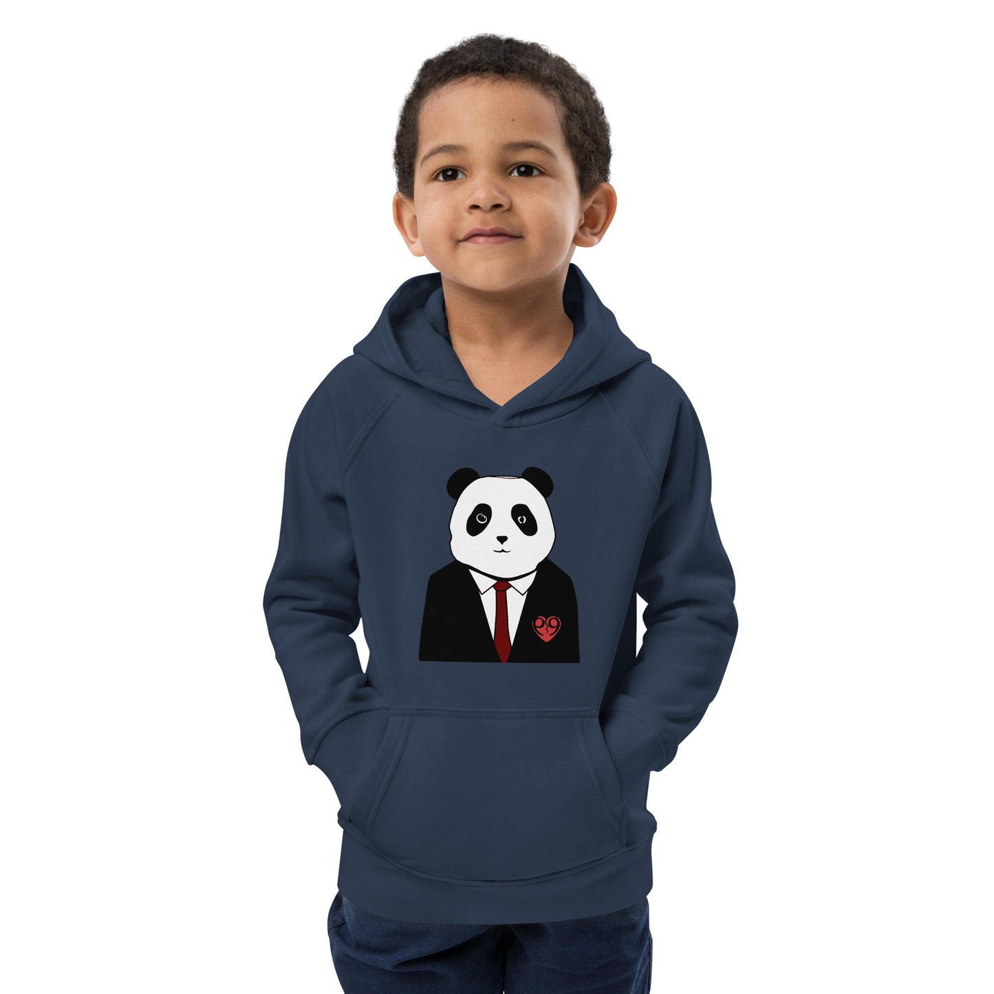 Happy Panda Kids eco hoodie