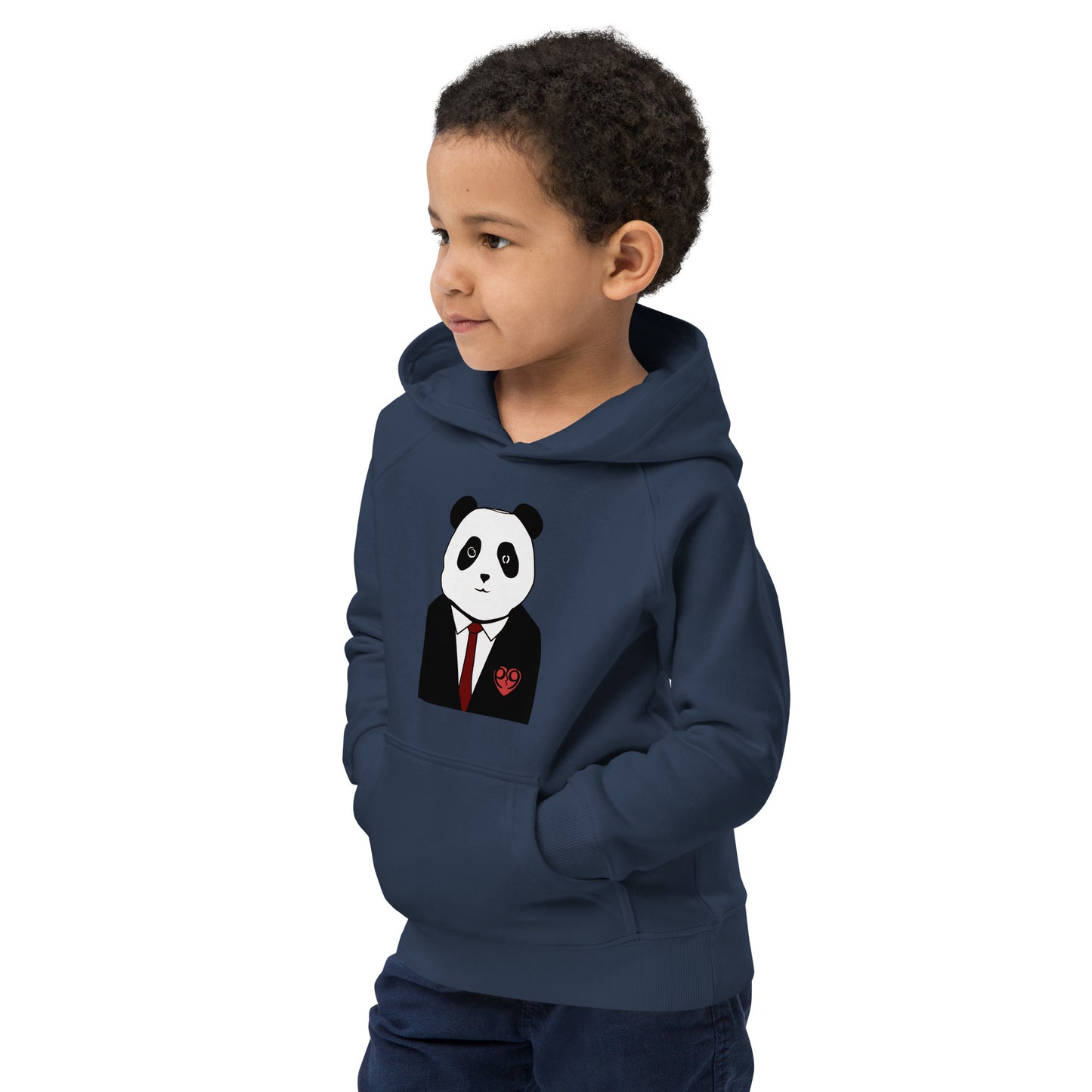 Happy Panda Kids eco hoodie