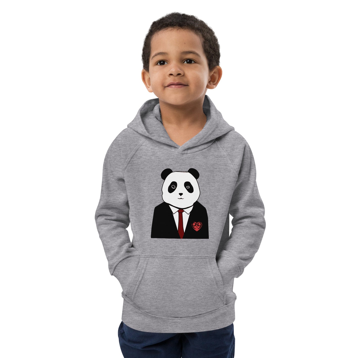 Happy Panda Kids eco hoodie