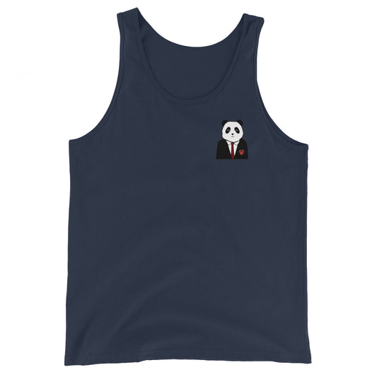 Happy Panda Unisex Tank Top