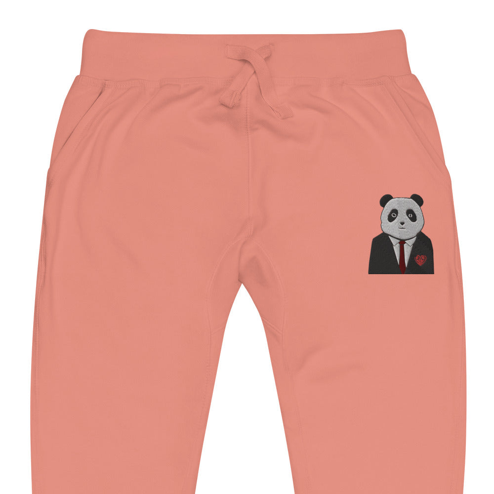 Happy Panda Unisex fleece sweatpants