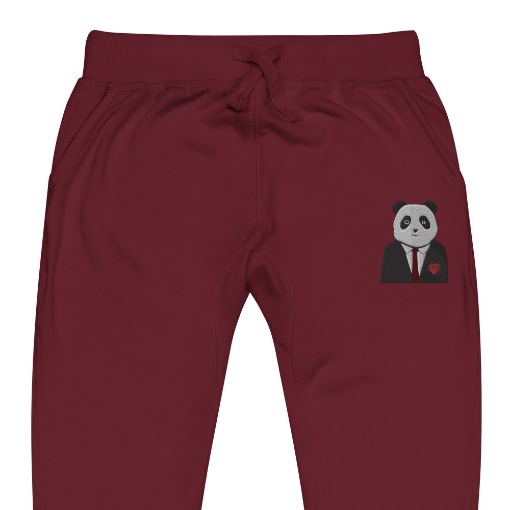 Happy Panda Unisex fleece sweatpants