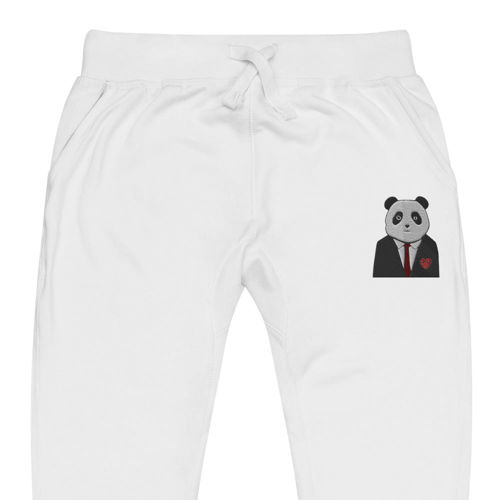 Happy Panda Unisex fleece sweatpants